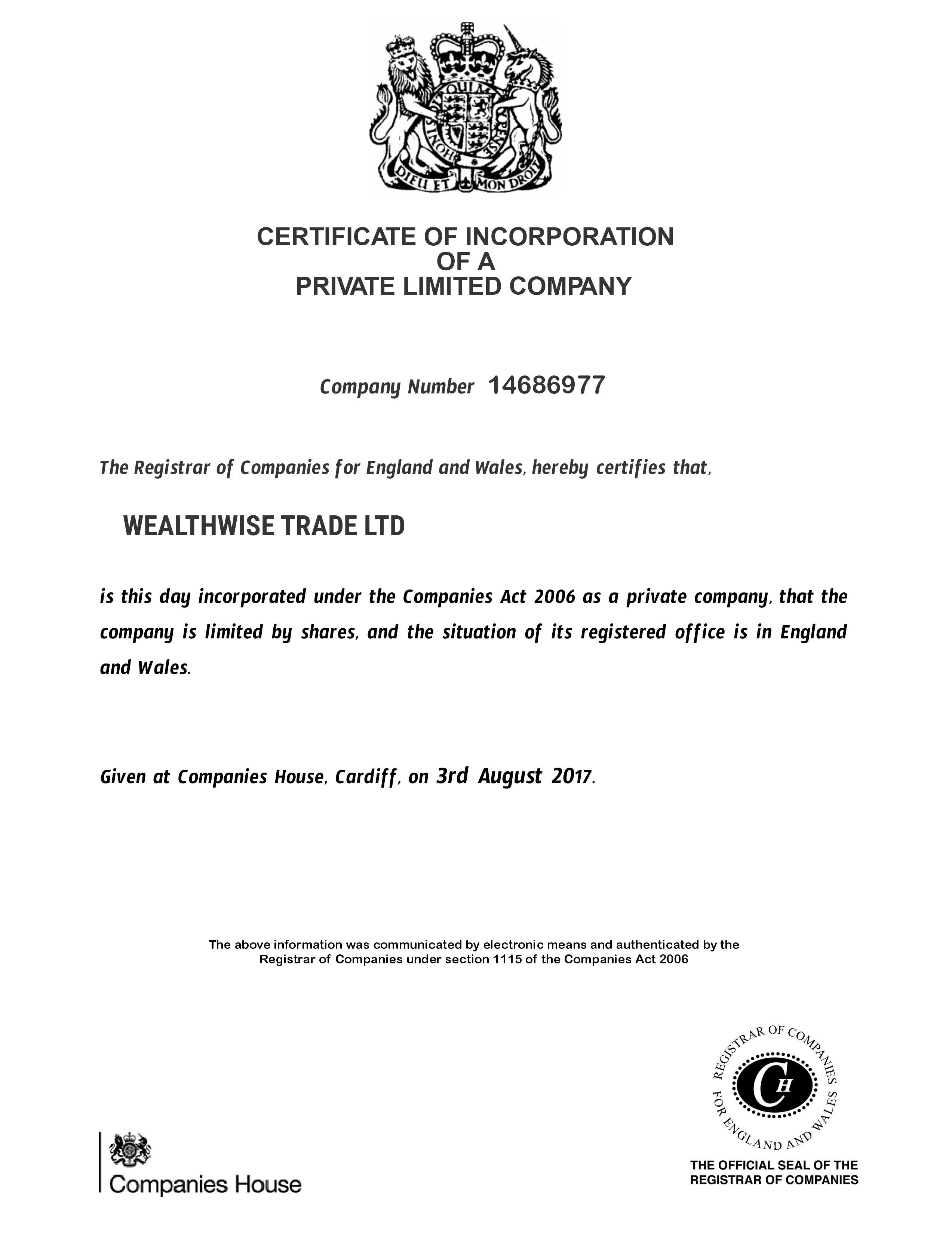 Certificate Image